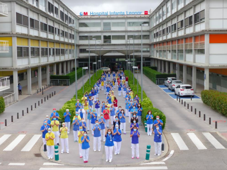 El Hospital Infanta Leonor rinde homenaje a sus profesionales de enfermería en su Día internacional