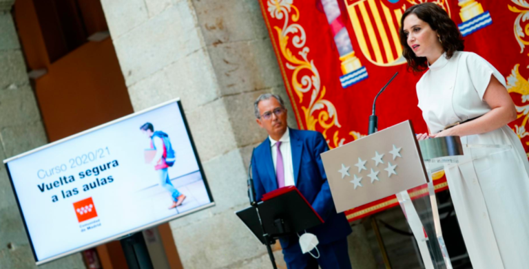 Madrid presenta su propuesta para la vuelta al cole