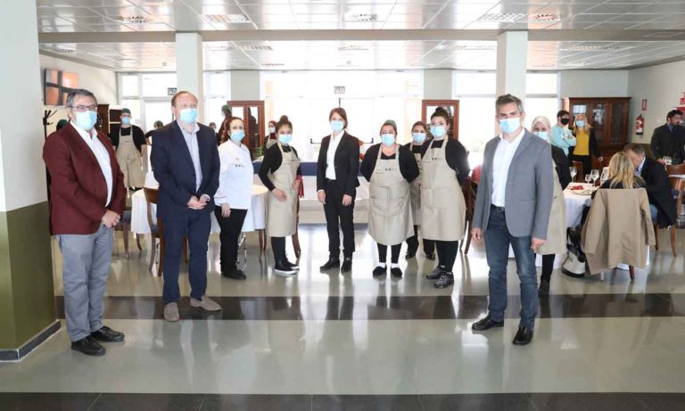 El proyecto de formación «Treboleda» de la Escuela de Hostelería del Sur alcanza su última fase