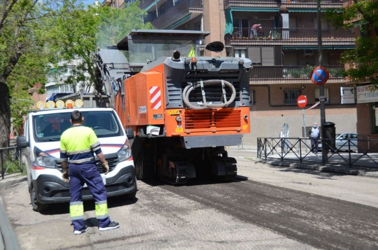 Villa de Vallecas, dentro del último paquete de la Operación Asfalto 2021