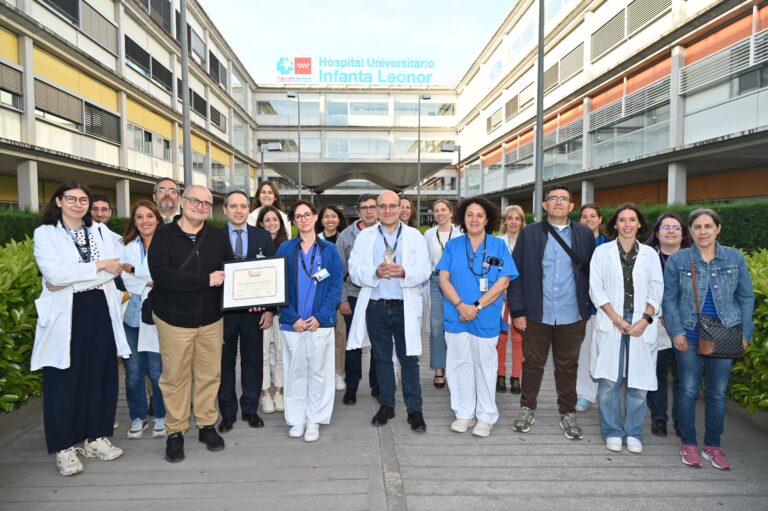 El Hospital Infanta Leonor galardonado en los Premios del Grupo Español de Pacientes con Cáncer