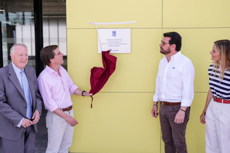 El primer pabellón cubierto de vóley playa de Madrid está en Villa de Vallecas