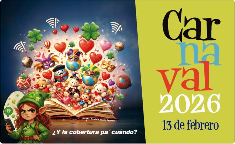 El Carnaval en Santa Eugenia será el viernes 13 de febrero