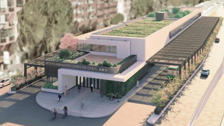 Avanzan las obras del nuevo intercambiador de Conde de Casal