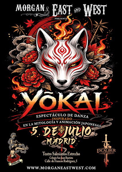 YOKAI danza, mitos y magia japonesa en un espectáculo único